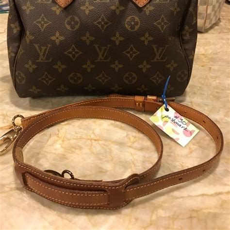 louis vuitton speedy strap authentic